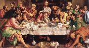 BASSANO, Jacopo The Last Supper ugkhk oil painting reproduction